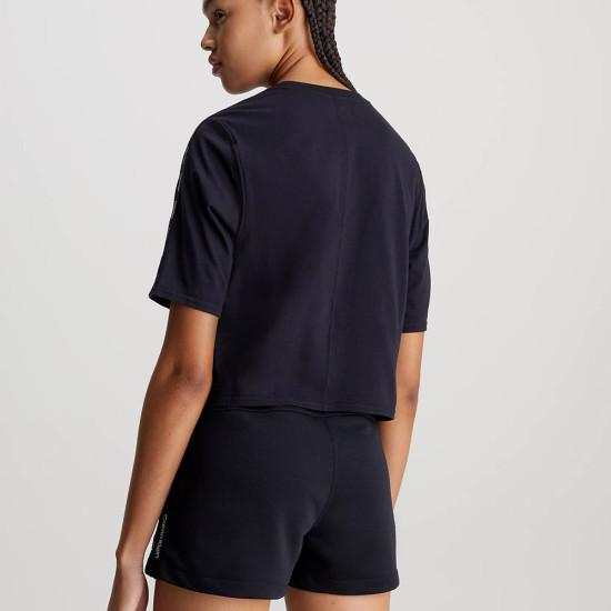 Calvin Klein Γυναικεία κοντομάνικη μπλούζα Cropped Gym T-Shirt